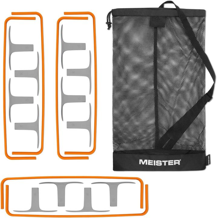 Produktbild Meister 6-teiliges ZoomFlex Agility-Hürden-Set mit Tragetasche