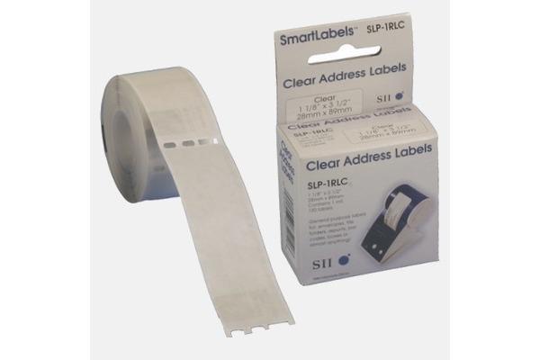 Produktbild Seiko Adress-Etiketten 28x89mm SLP-1RLC transparent 1x130 Stk.