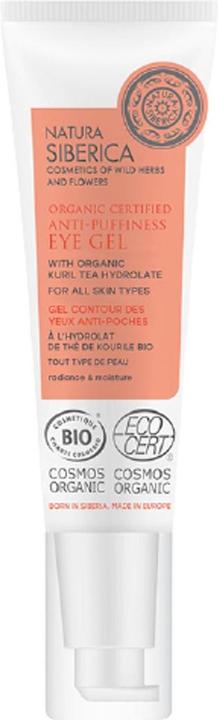 Image du produit Natura Siberica Gel contour des yeux anti-poches certifié bio, 30 ml (Gel pour le soin des yeux, 30 ml, Journée)