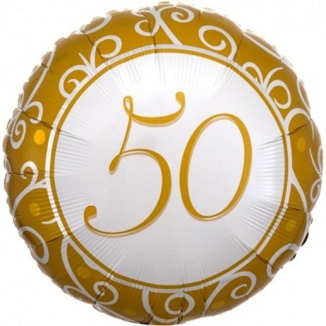 Immagine prodotto Magni Palloncino nuziale dorato D43cm