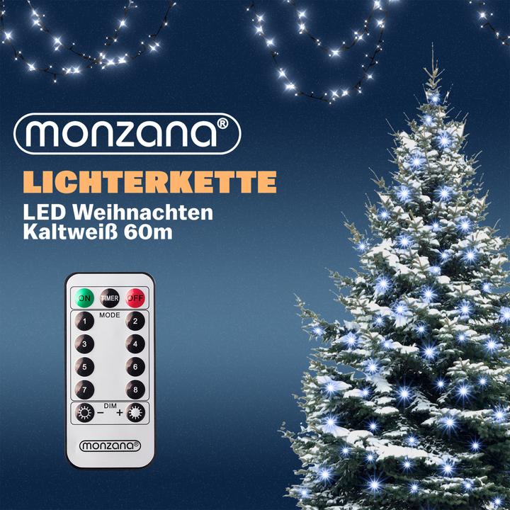 Produktbild Monzana Lichterkette (60 m)