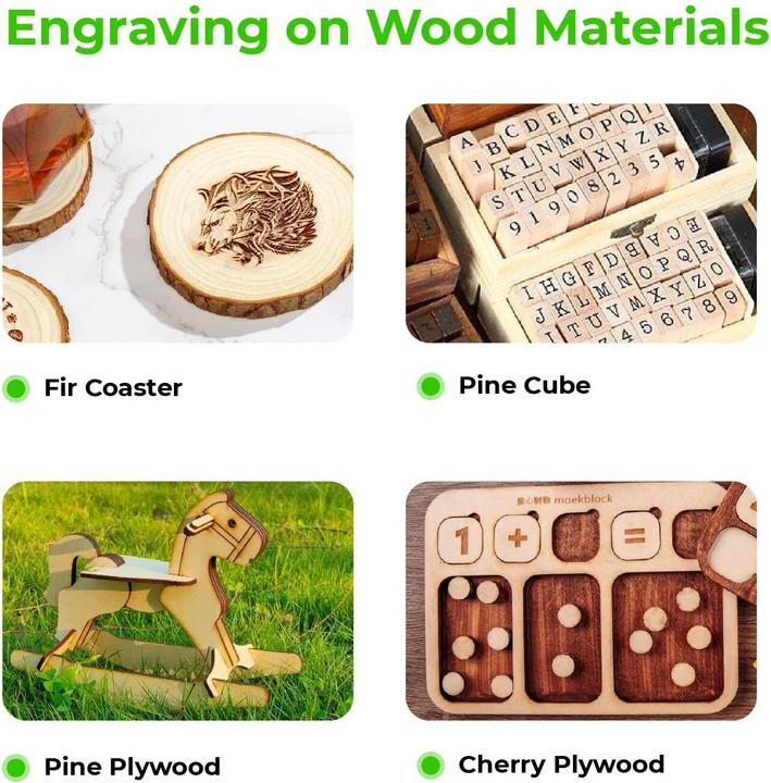 Actual product image XTool Laser Material Pack