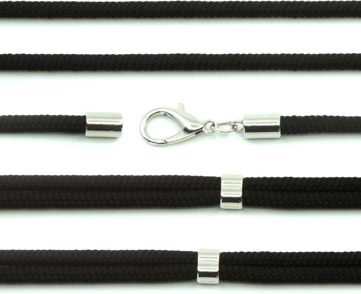 Produktbild Roost Maskenhalter Kordel 1 Stk. 301930014 Schwarz (Maskenhalter)