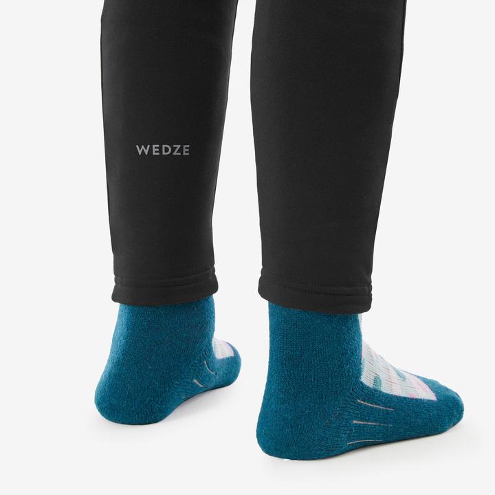 Produktbild Wedze Skiunterwäsche Funktionshose Kinder - BL 500 schwarz (128)