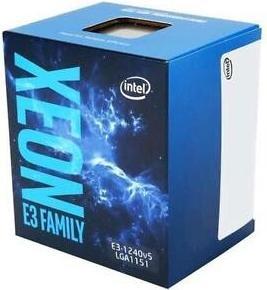 Actual product image Intel Xeon E3-1240 V5 (LGA 1151, 3.50 GHz, 4 -Core)