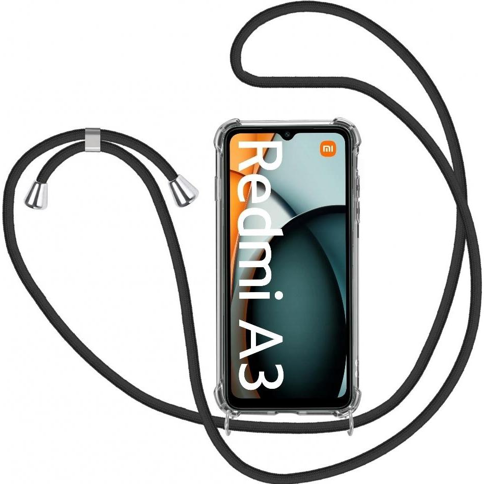Thumbnail - Screenguard Xiaomi Redmi A3 Loopster Necklace Hülle, Handykette, Transparent