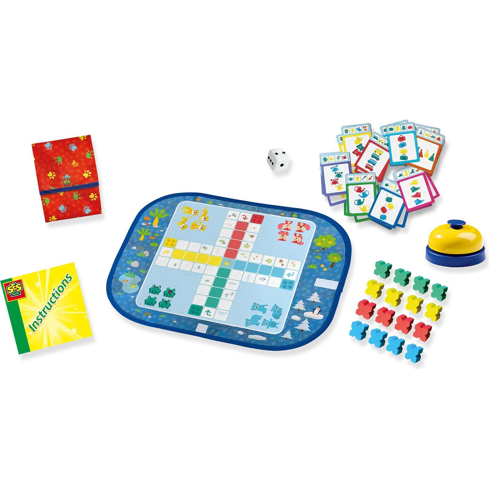 Thumbnail - Ses Wrap and Go Reisespiele, 3in1 (Englisch, Französisch, Deutsch)