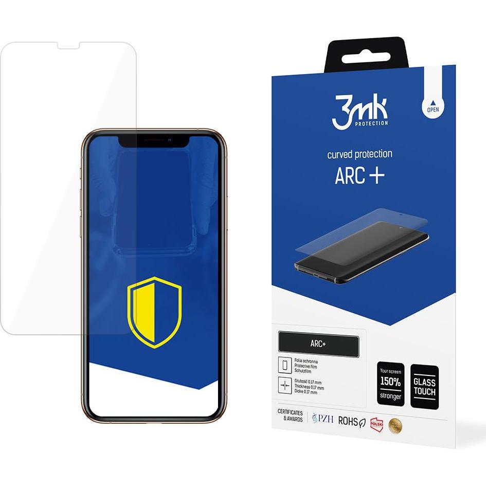 3MK Apple iPhone Xs - ARC+ (1 Stück, Apple iPhone XS), Smartphone Schutzfolie