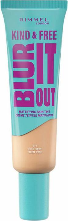 Produktbild Rimmel London Kind & Free Blur It Out Mattierende Hauttönung 010 Rose Elfenbein (010 Rose Ivory)