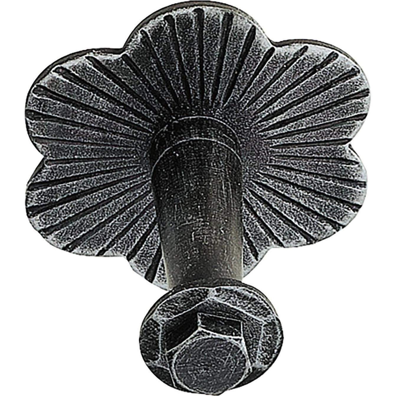 Thumbnail - Schösswender, Möbelausstattung, Handlaufträger zum Klemmen, Wandabstand 60, schwarz lackiert, patiniert (1 Stk.)