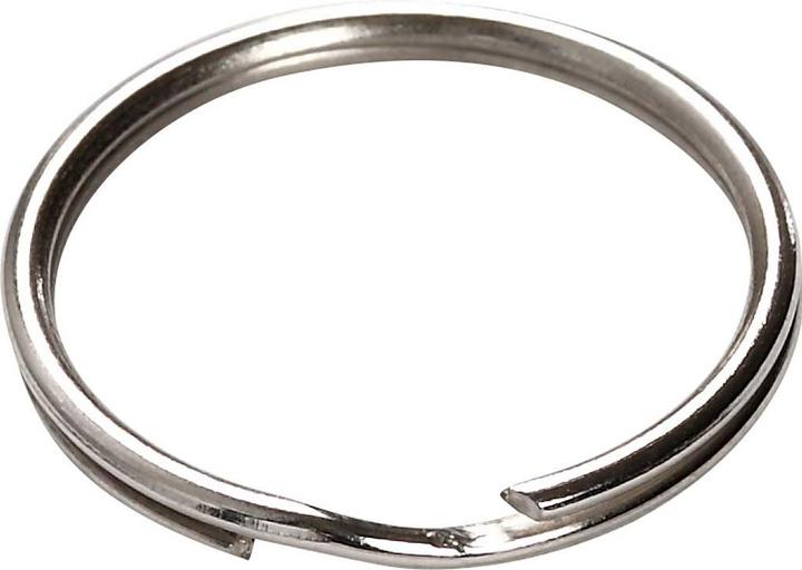 Immagine prodotto Creativ Company Schlüsselringe 20mm, Set mit 8 Stück, aus Metall