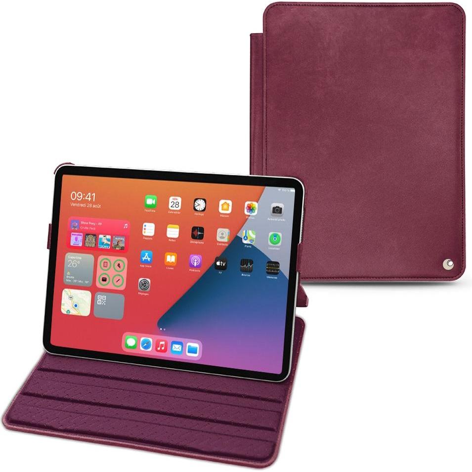 Noreve Lederschutzhülle horizontal (iPad mini 6), Tablet Hülle, Violett