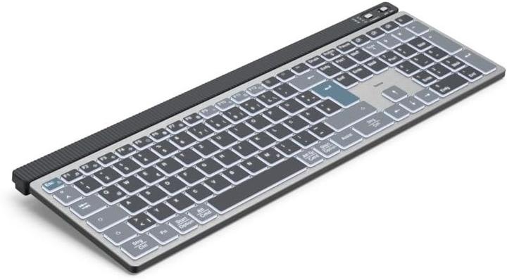 Actual product image Hama WK-750 Keyboard wireless grey (DE, Wireless)