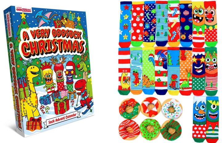 Actual product image United Oddsocks Advent Calendar Socks (30 - 38)