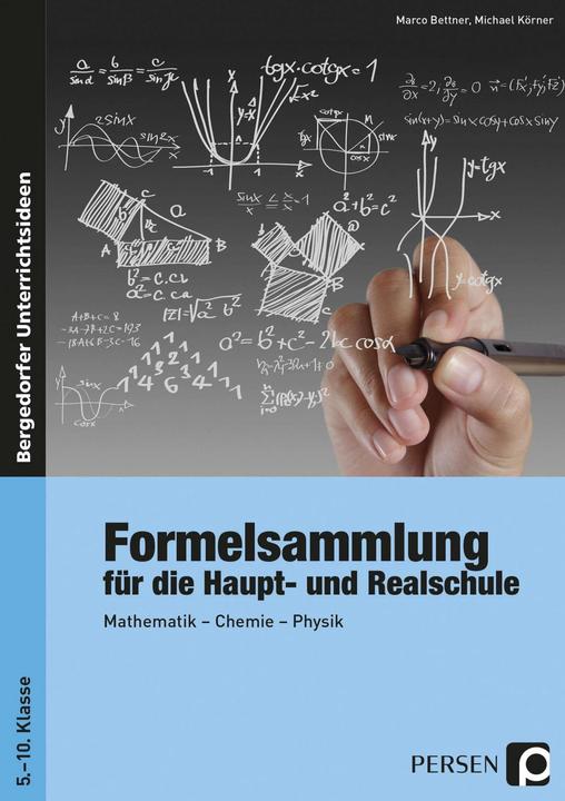 Produktbild Formelsammlung für die Haupt- und Realschule (Deutsch, Marco Bettner, Michael Körner, 2024)