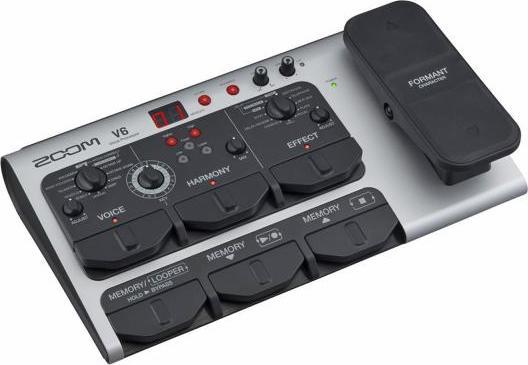 Zoom V6-SP Effektgerät für Gesang mit Kopfhörer (Multieffekt)