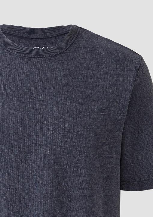 Produktbild S.Oliver T-Shirt Gewaschenes T-Shirt mit Flammgarnstruktur (S)