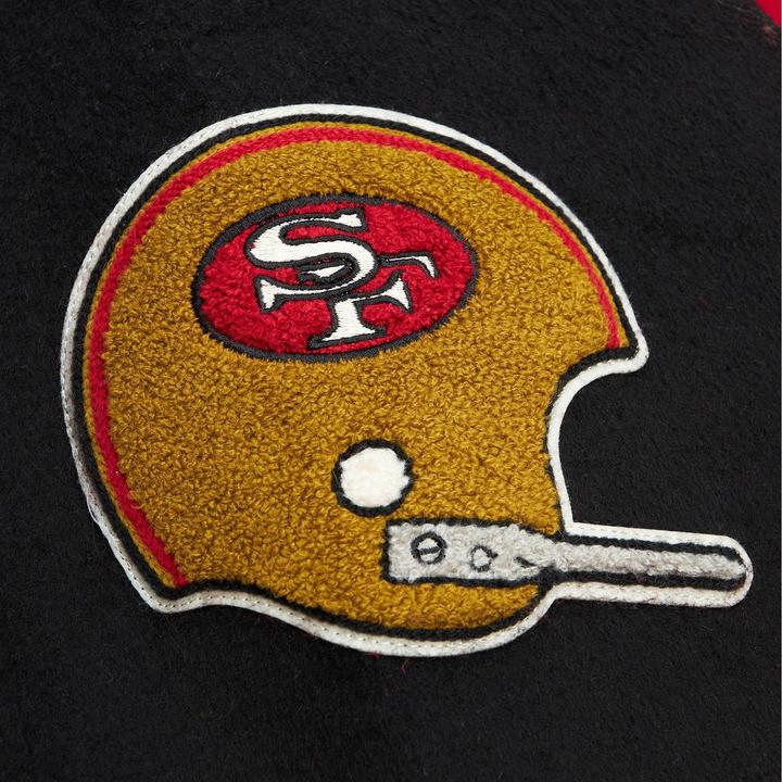 Actual product image Mitchell & Ness M&N Legacy Varsity Wool Jacket - NFL San Francisco 49ers - M (M)