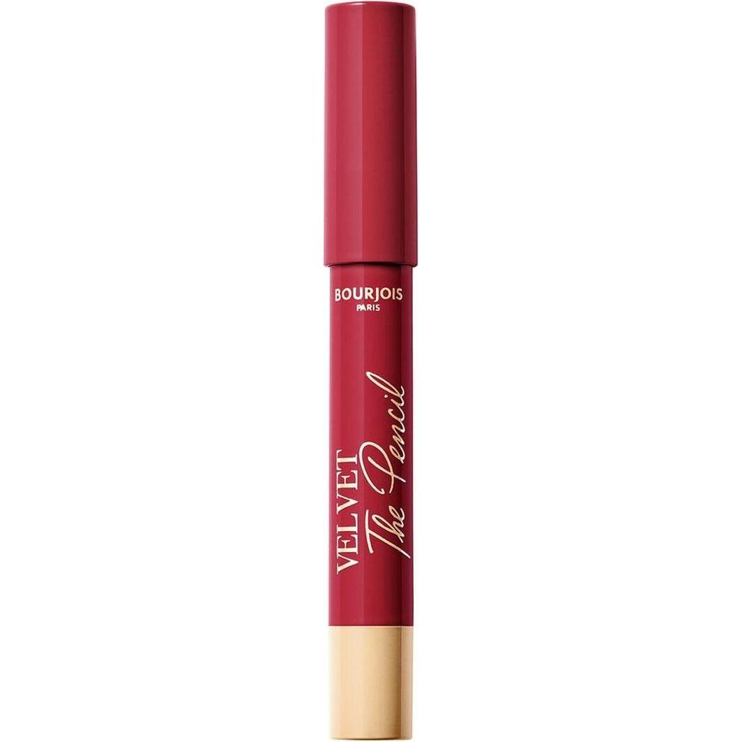 Bourjois, Lippenstift + Lipgloss, Velvet The Pencil - Waterproof and long-lasting lipstick in pencil 1.8 g 08 Rouge Di Ì...