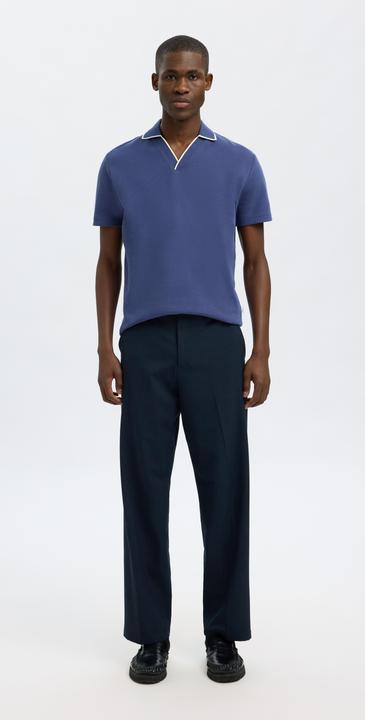 Produktbild Selected Baumwollmix V-Ausschnitt Polo shirt (XXL)