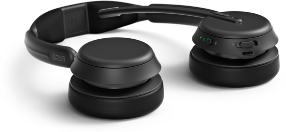 Produktbild EPOS IMPACT 1061 Stereo Bluetooth Headset inkl. kontaktlose Ladestation (Charging Stand) (Kabellos, USB-C)