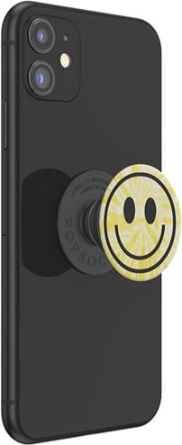 Actual product image PopSockets PopGrip Tie Dye Smiley