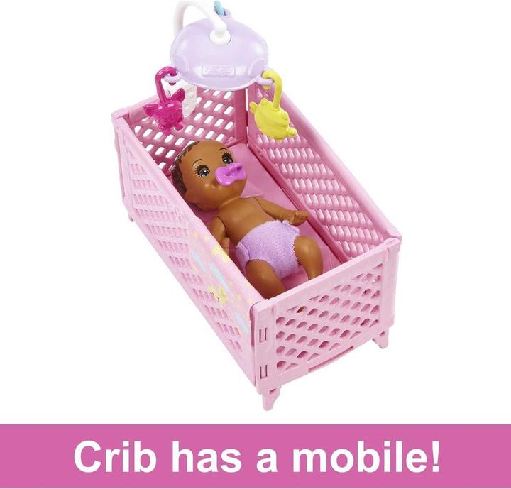 Actual product image Barbie Skipper Babysitter Nanna with Black and Blue Hair