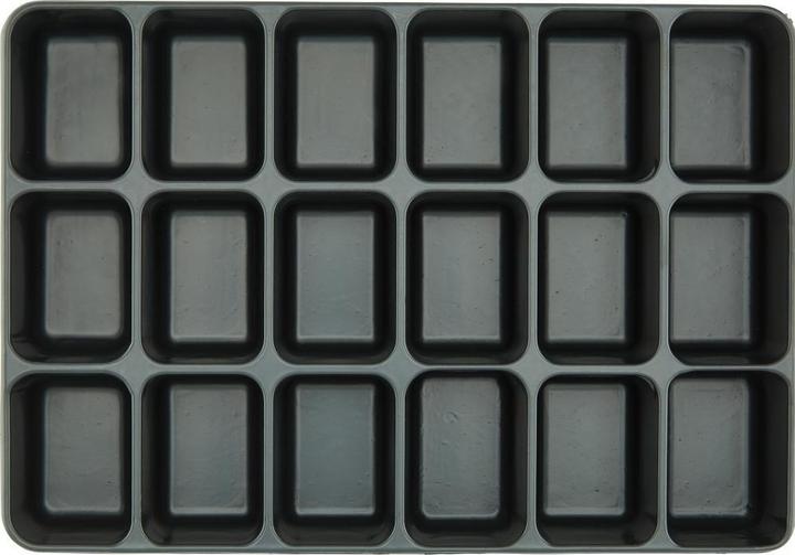 Actual product image E-Norm Pro Assortment case empty 18 compartment
