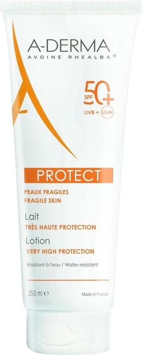 Actual product image A-Derma Protect (Suntan lotion, SPF 50+, 250 ml, 262 g)
