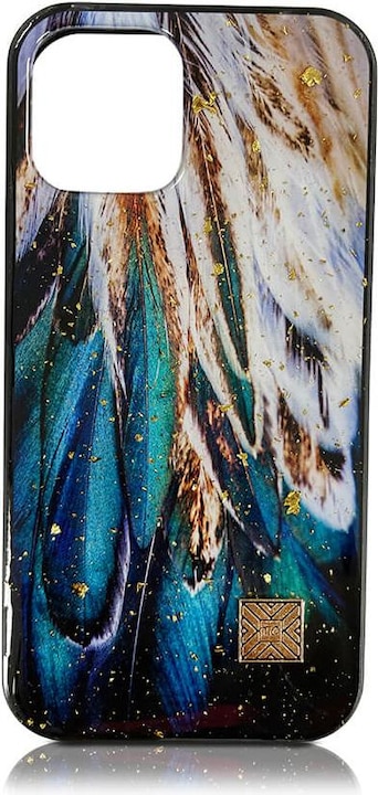 Produktbild TC Case iPhone 14 Pro Max - D68 Hülle Feather Luxe, mit goldenen Akzenten (Apple iPhone 14 Pro Max)