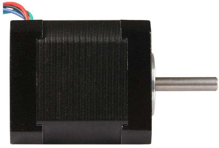 Actual product image Joy-it Stepper motor NEMA-17-01 0.4 Nm 1.68 A Shaft diameter: 5 mm (Motor)