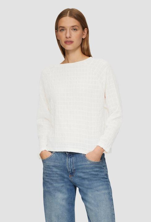 Actual product image S.Oliver T-Shirt Strukturiertes Jersey-Shirt mit Raglan-Ärmeln (34)