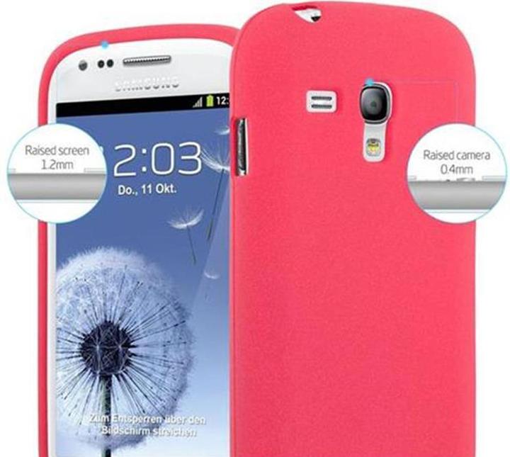 Actual product image Cadorabo TPU Frosted Cover (Samsung Galaxy S3 Mini)