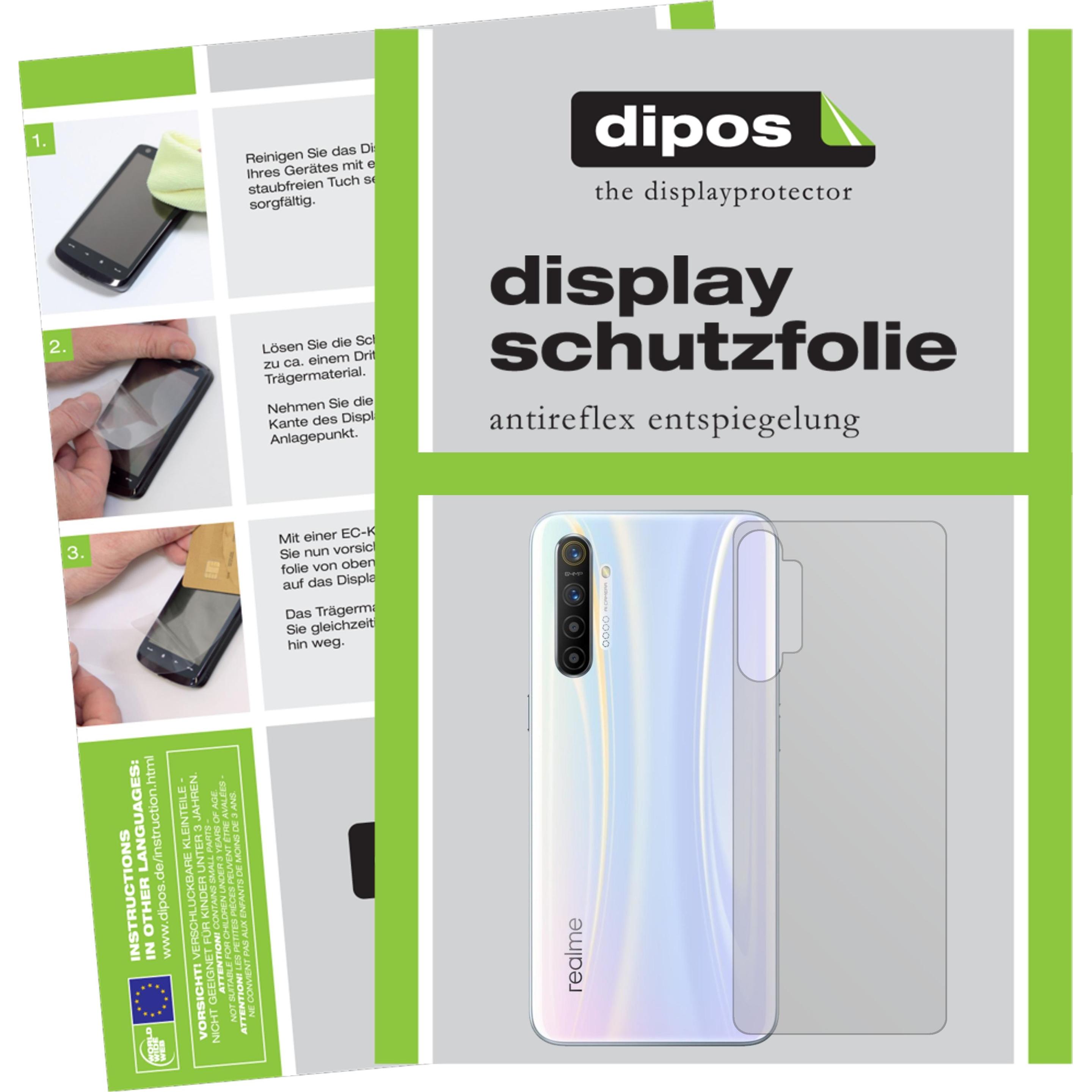 Dipos Displayschutzfolie Antireflex (6 Stück, Realme X2), Smartphone Schutzfolie, Transparent