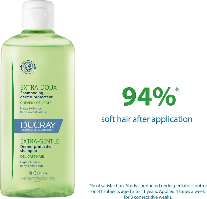 Produktbild Ducray Extra Doux (200 ml, Flüssiges Shampoo)