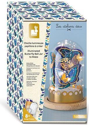 Actual product image Janod Butterfly glass bell jar
