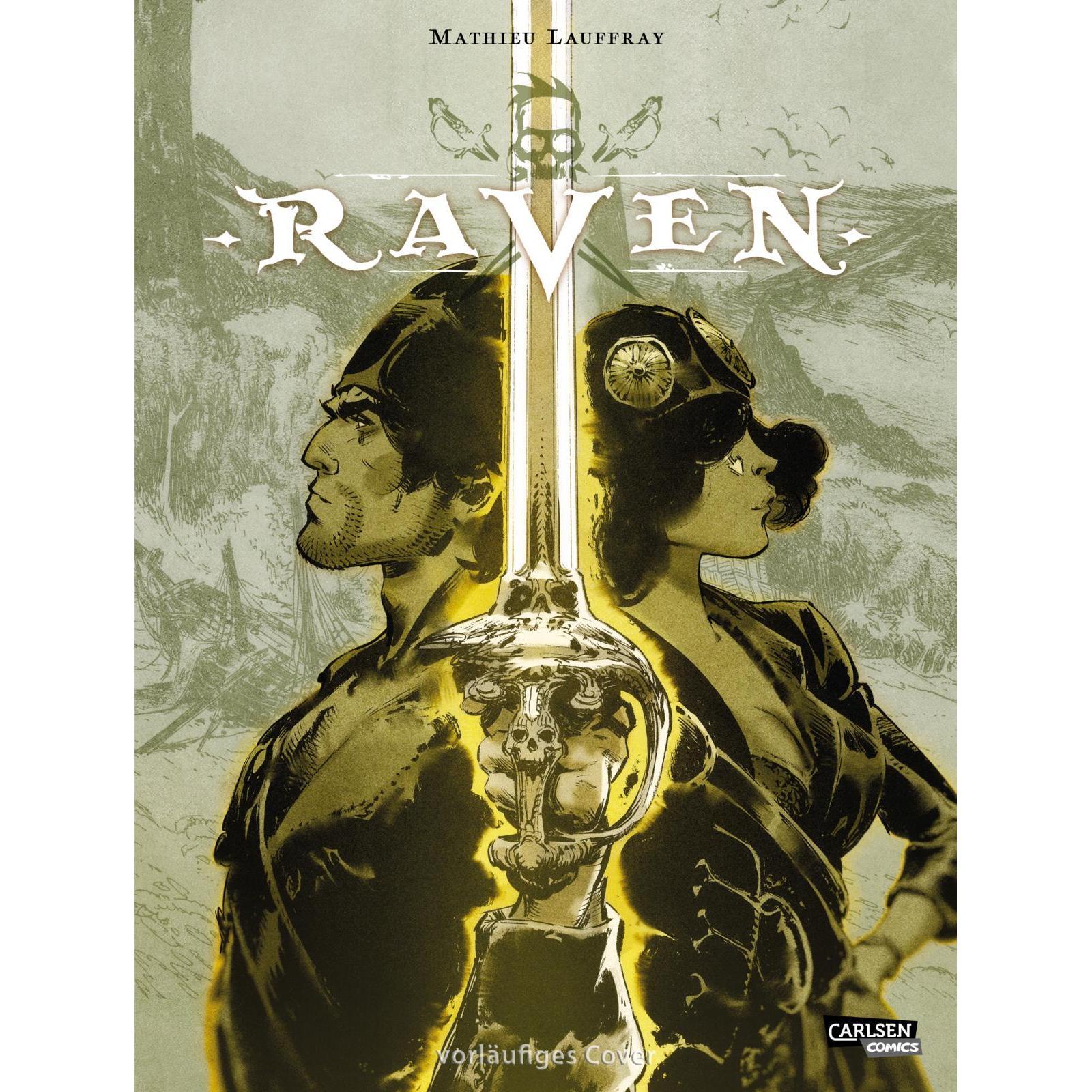 Raven 3: Furien, Belletristik von Mathieu Lauffray