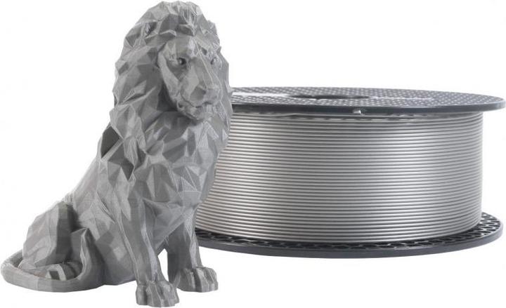 Immagine prodotto Prusa Prusament PLA Galaxy Silver 1kg (PLA, 1.75 mm, 1000 g, Argento, Grigio)