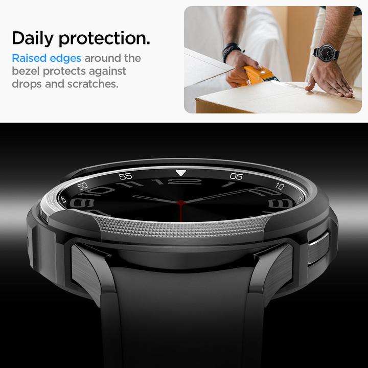 Productafbeelding Spigen Liquid Air Samsung Galaxy Watch 6 Classic 47 mm czarny/matzwart ACS06394