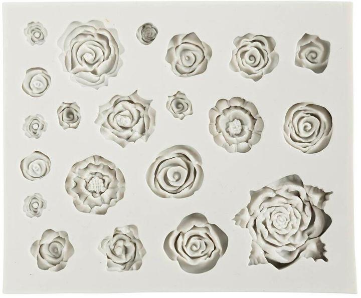 Immagine prodotto Creativ Company Versiegelung Giessformen Silikon Rosen Motiv
