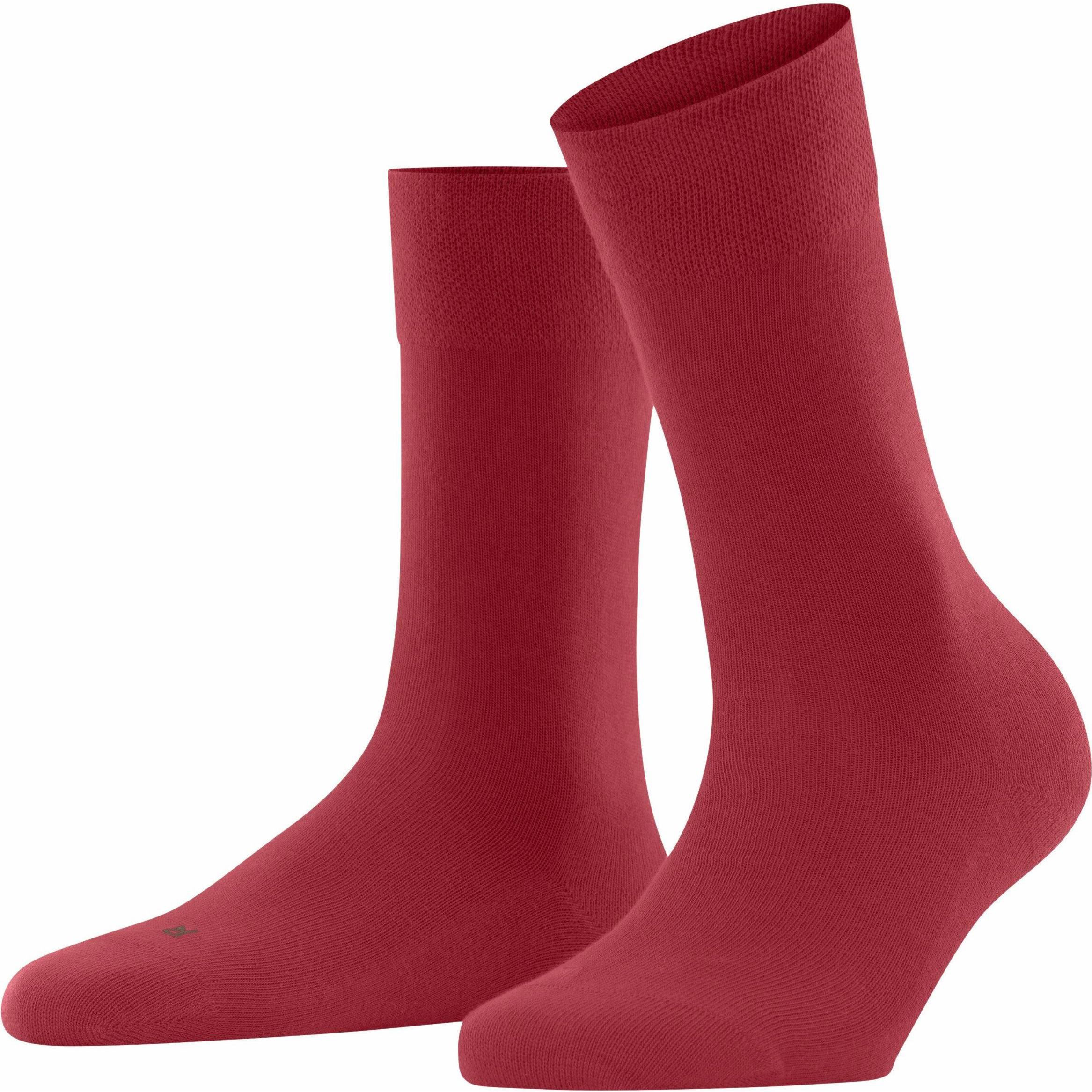 Falke, Damen, Socken, Sensitive London, Rot, (Einzelpack, 35 - 38)