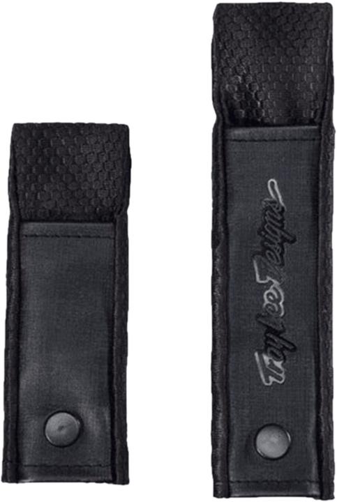 Troy Lee Designs SE5 Composite Chinstrap Covers, black, XL/XXL