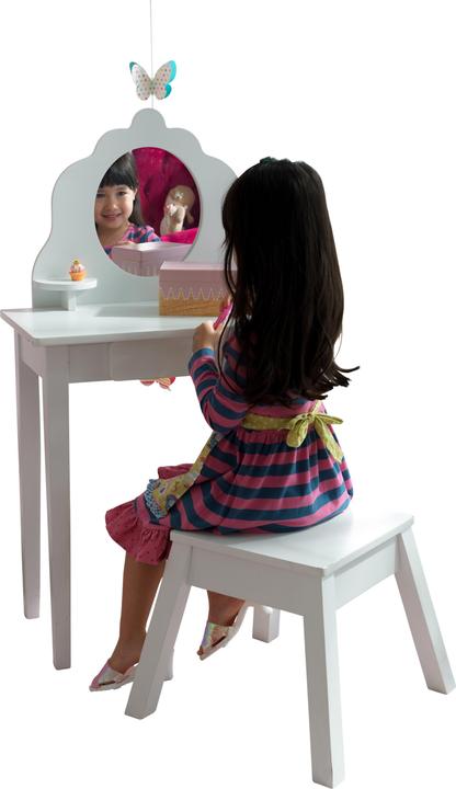 Produktbild KidKraft Mittlere Eitelkeit und Hocker (Kinderhocker)