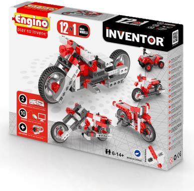 Actual product image Engino Inventor 12 Models Motorbikes