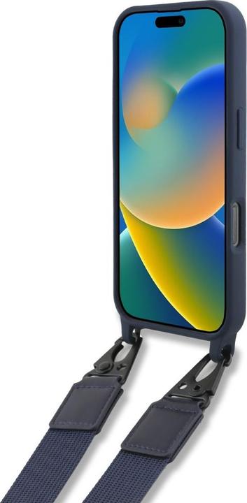 Actual product image Red Bull RBHMP16X24SISOLRV iPhone 16 Pro Max 6.9" hardcase Silicone Strap and Vertical Logo MagSafe (Apple iPhone 16 Pro Max)