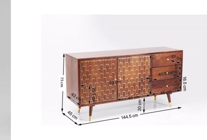 Produktbild Kare Design Anrichte Muskat (145 x 75 x 45 cm)