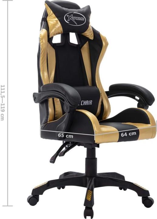 Produktbild vidaXL Gaming-Stuhl (40 - 47.50 cm)