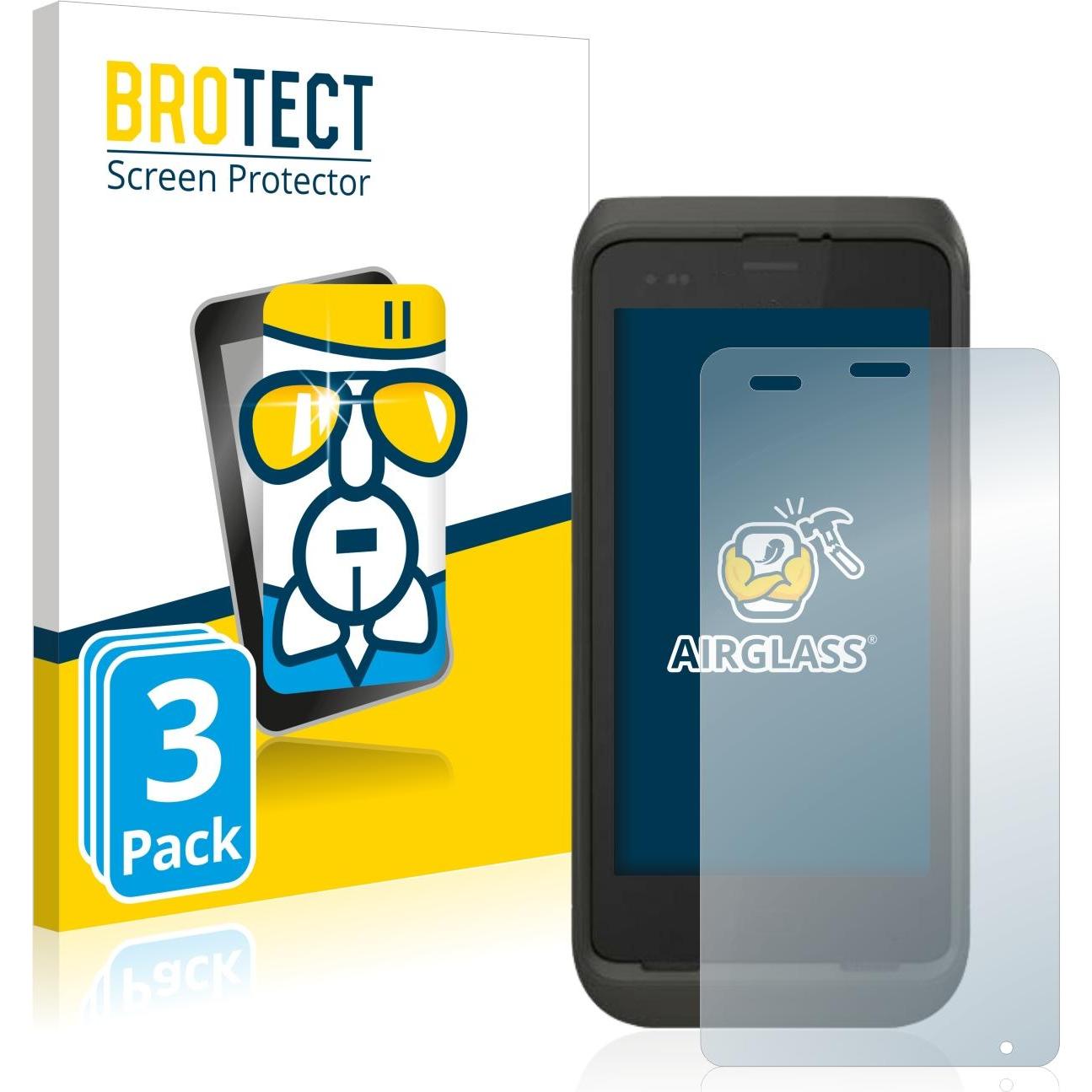 BROTECT AirGlass Panzerglasfolie, Barcode-Scanner Zubehör
