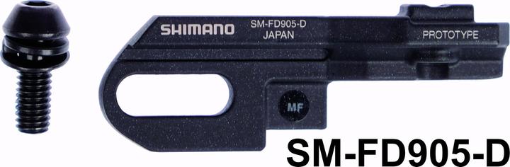 Actual product image Shimano XTR front derailleur adapter FD-9050/70 Di2 direct mount deep