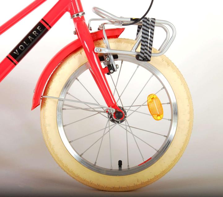 Productafbeelding Volare Melody Kinderfiets - Meisjes - 16 inch - Pastel Rood - Prime Collectie (16")